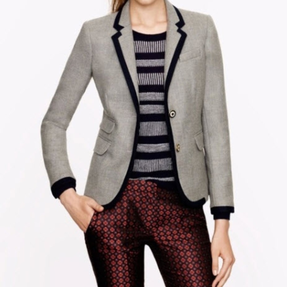 NWT J Crew Schoolboy Blazer